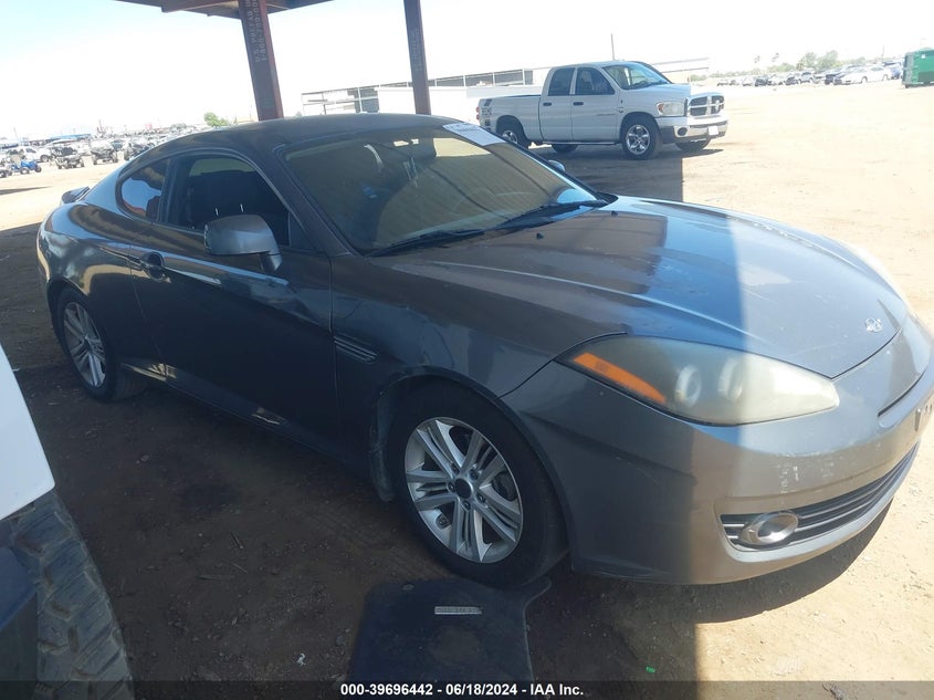 2007 Hyundai Tiburon Gs VIN: KMHHM66DX7U256679 Lot: 39696442