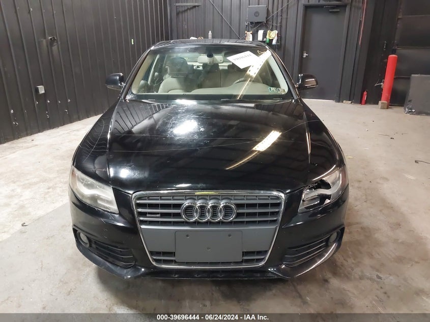 2009 Audi A4 2.0T Premium VIN: WAUSF78K79N035640 Lot: 39696444