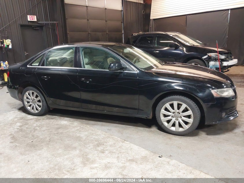 2009 Audi A4 2.0T Premium VIN: WAUSF78K79N035640 Lot: 39696444