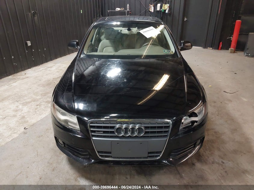 2009 Audi A4 2.0T Premium VIN: WAUSF78K79N035640 Lot: 39696444