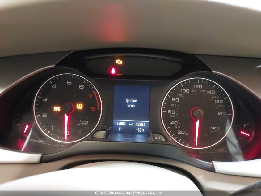 2009 Audi A4 2.0T Premium VIN: WAUSF78K79N035640 Lot: 39696444