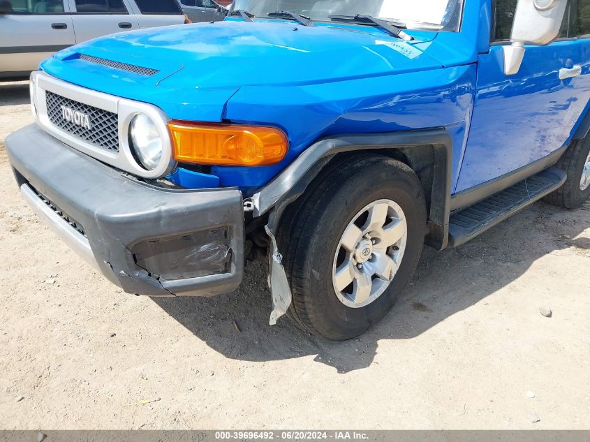 2008 Toyota Fj Cruiser VIN: JTEZU11F28K005300 Lot: 39696492