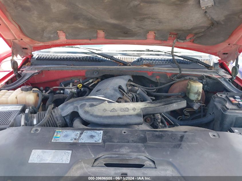 2002 Chevrolet Suburban Ls VIN: 3GNEC16Z32G354318 Lot: 39696505