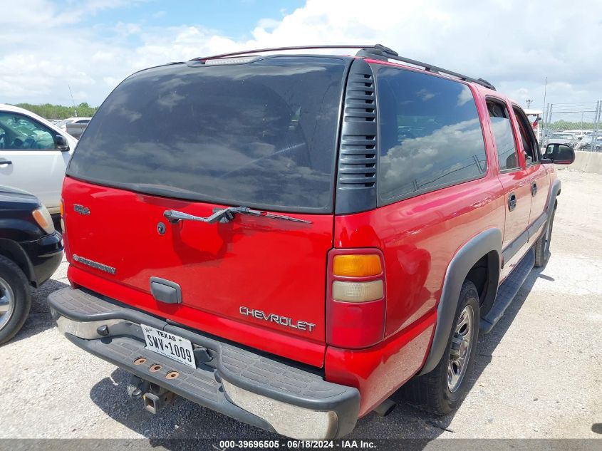 2002 Chevrolet Suburban Ls VIN: 3GNEC16Z32G354318 Lot: 39696505