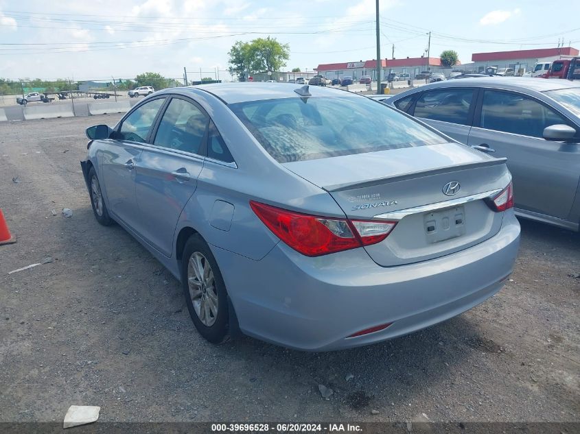 2013 Hyundai Sonata Gls VIN: 5NPEB4AC6DH646247 Lot: 39696528