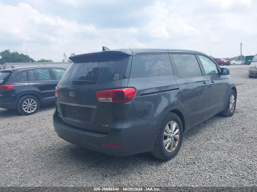 2017 KIA SEDONA LX - KNDMB5C10H6229543