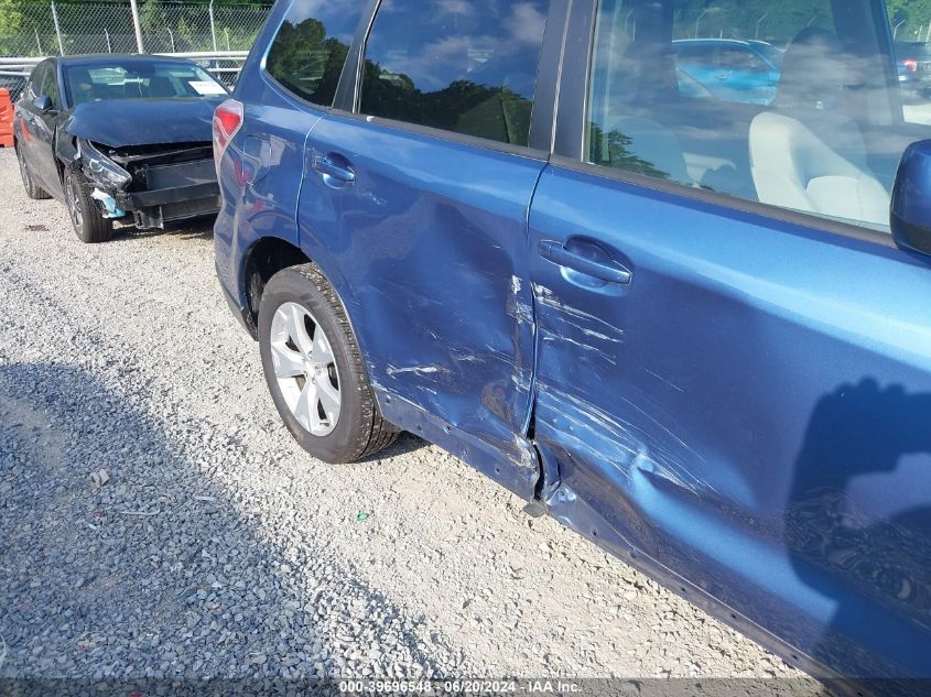 2015 Subaru Forester 2.5I Premium VIN: JF2SJADC1FH560007 Lot: 39696548