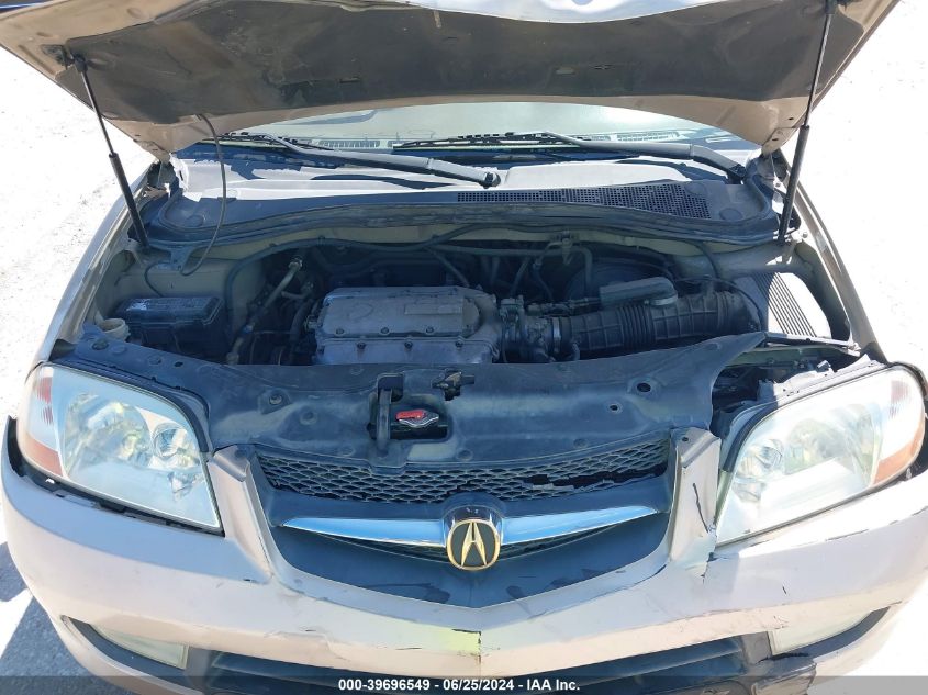 2002 Acura Mdx VIN: 2HNYD18622H506461 Lot: 39696549