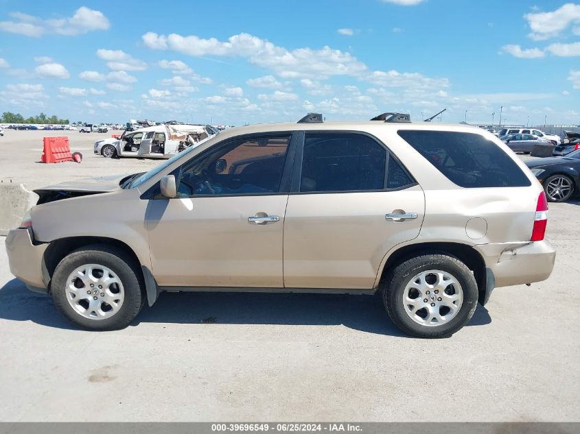 2002 Acura Mdx VIN: 2HNYD18622H506461 Lot: 39696549