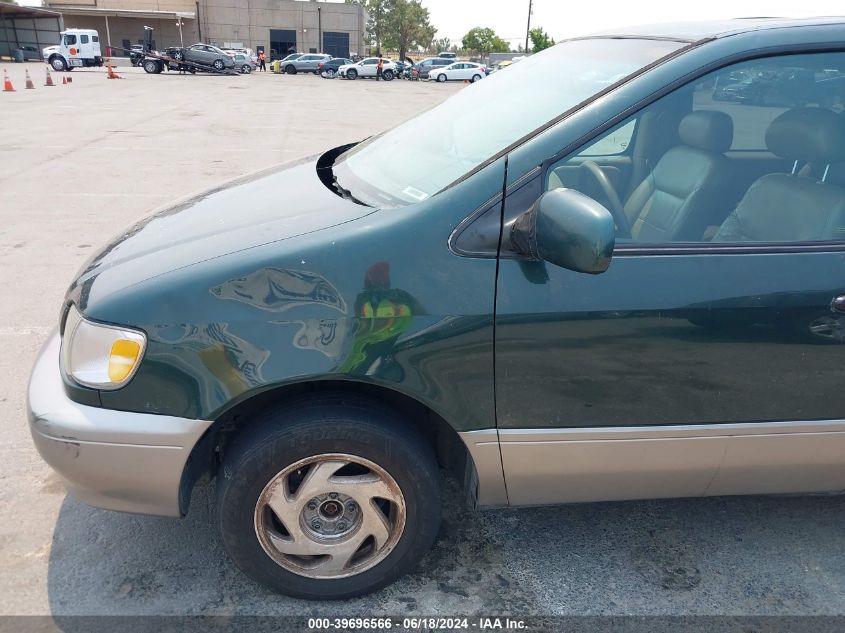 2001 Toyota Sienna Xle VIN: 4T3ZF13C61U387054 Lot: 39696566