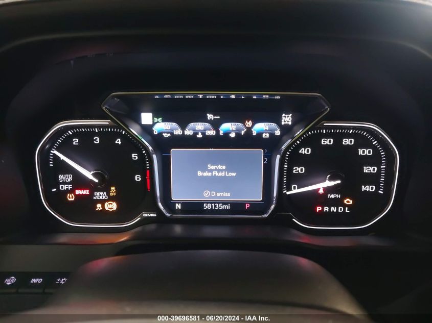 2020 GMC Sierra K1500 Denali VIN: 3GTU9FEL1LG418158 Lot: 39696581