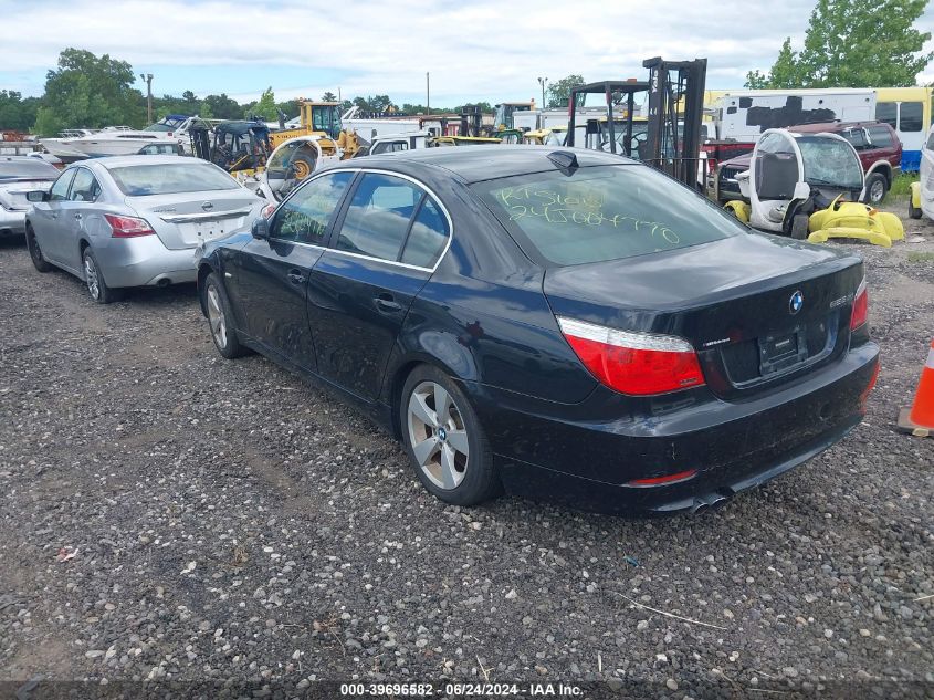 2008 BMW 528Xi VIN: WBANV135X8CZ50510 Lot: 39696582