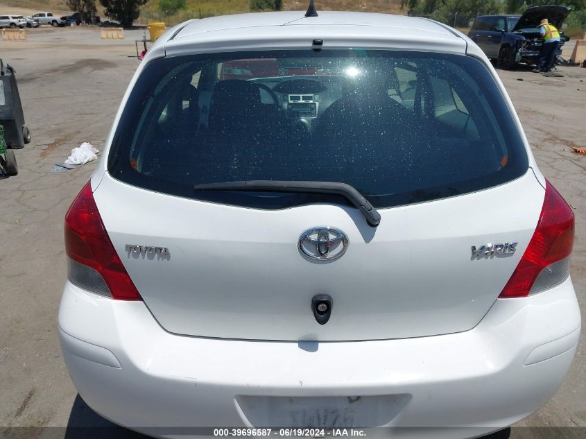 2011 Toyota Yaris VIN: JTDJT4K3XB5335654 Lot: 39696587