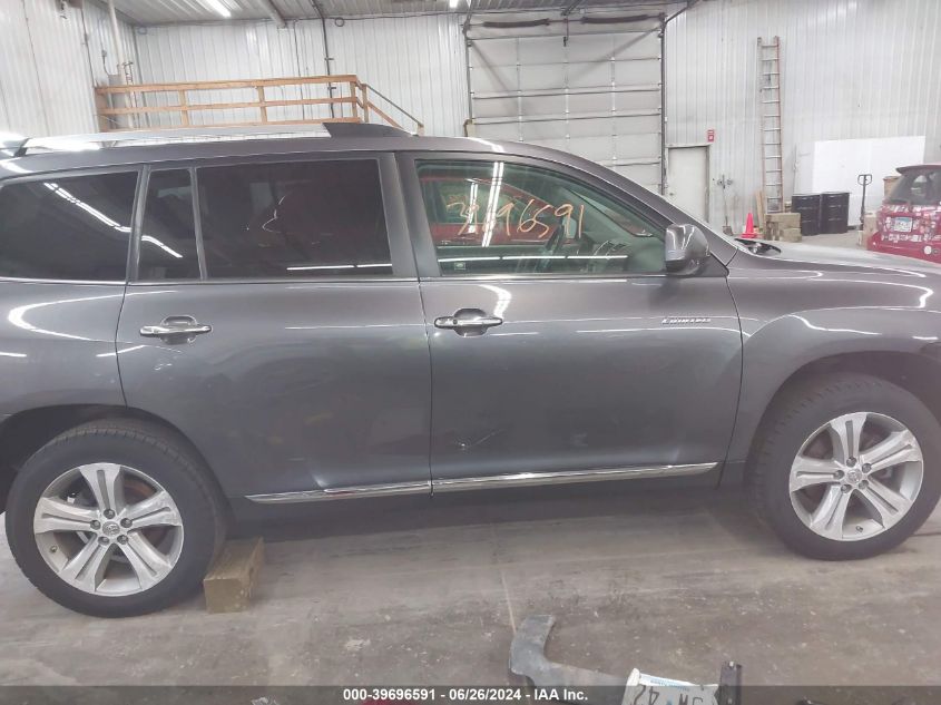 2012 Toyota Highlander Limited V6 VIN: 5TDDK3EH8CS131304 Lot: 39696591