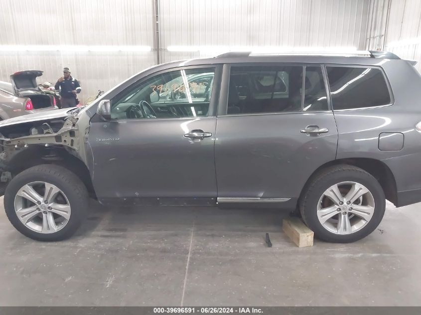 2012 Toyota Highlander Limited V6 VIN: 5TDDK3EH8CS131304 Lot: 39696591