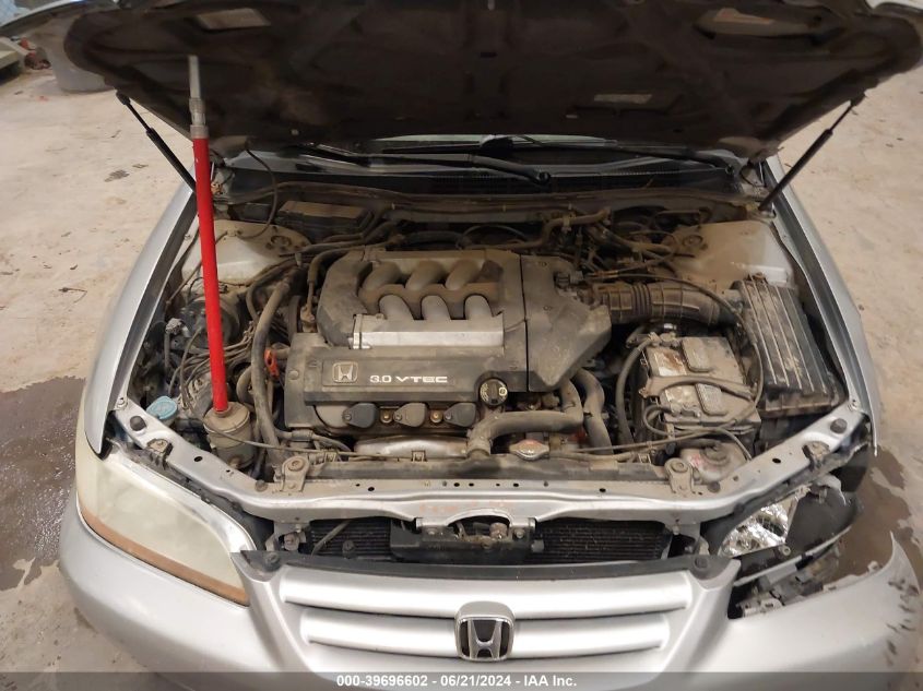 2001 Honda Accord 3.0 Ex VIN: 1HGCG16581A057545 Lot: 39696602