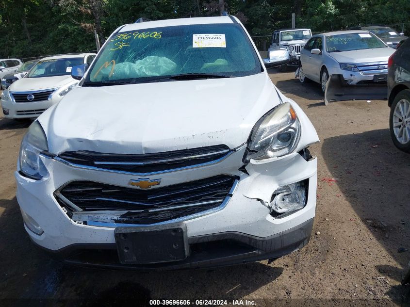 2016 Chevrolet Equinox Ltz VIN: 2GNFLGE38G6105410 Lot: 39696606