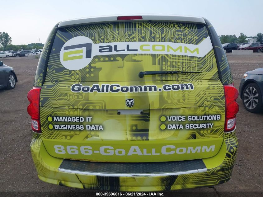 2014 Ram Cargo Tradesman VIN: 2C4JRGAG9ER204887 Lot: 39696616