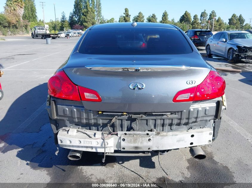 2011 Infiniti G37 Sport VIN: JN1CV6APXBM500811 Lot: 39696640