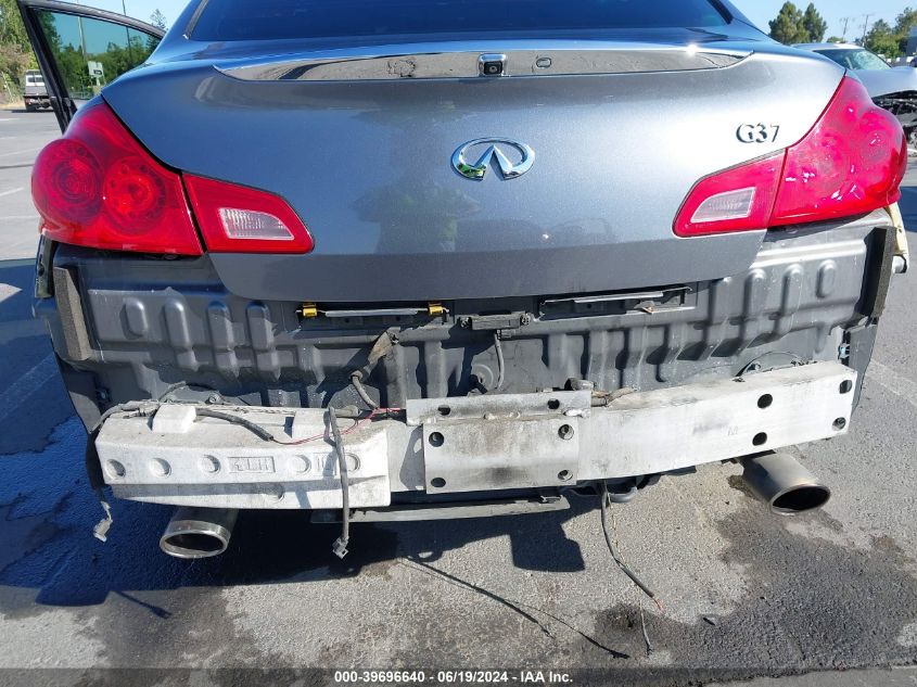 2011 Infiniti G37 Sport VIN: JN1CV6APXBM500811 Lot: 39696640