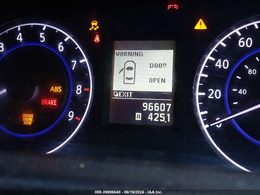 2011 Infiniti G37 Sport VIN: JN1CV6APXBM500811 Lot: 39696640