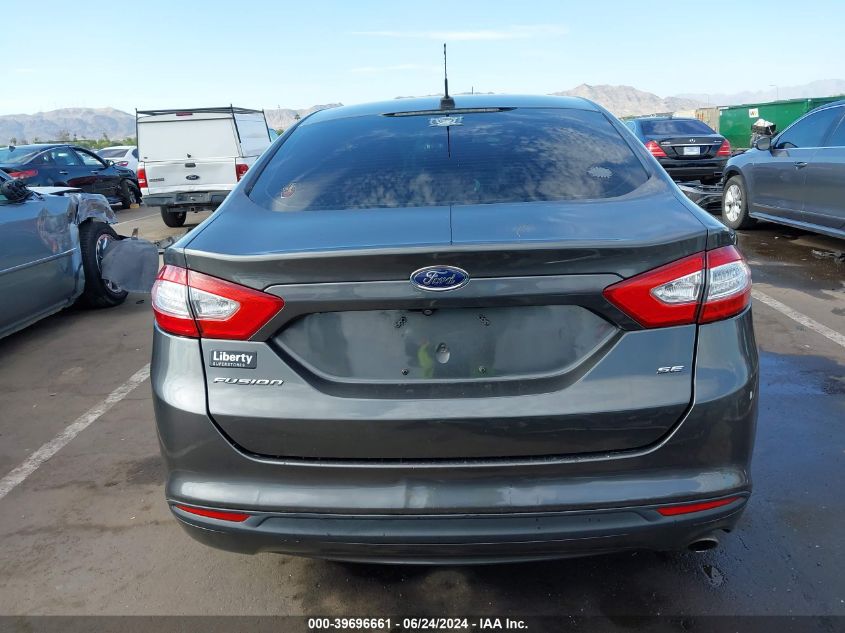 2016 Ford Fusion Se VIN: 3FA6P0H71GR317339 Lot: 39696661