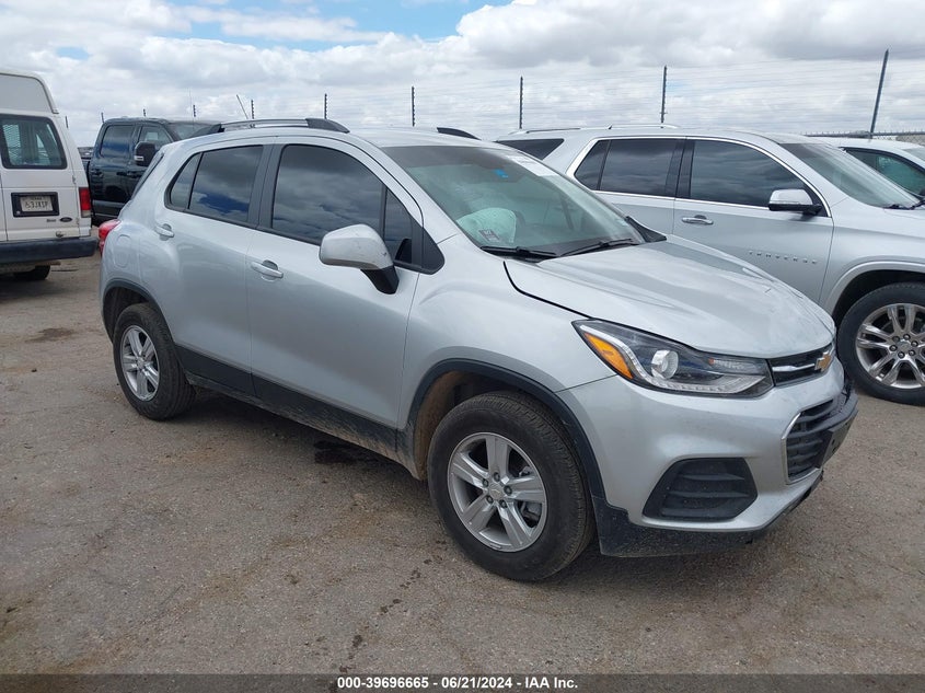 VIN KL7CJPSM3NB560820 2022 CHEVROLET TRAX 1LT