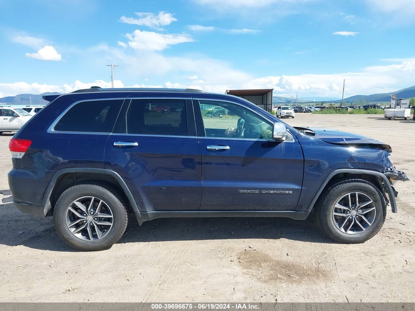 2017 Jeep Grand Cherokee Limited 4X4 VIN: 1C4RJFBG3HC680231 Lot: 39696675