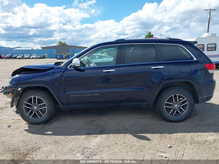 2017 Jeep Grand Cherokee Limited 4X4 VIN: 1C4RJFBG3HC680231 Lot: 39696675