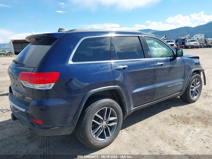 VIN 1C4RJFBG3HC680231 2017 JEEP GRAND CHEROKEE LIMITED 4X4