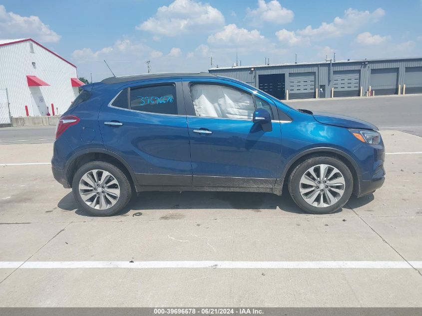 2019 Buick Encore Fwd Preferred VIN: KL4CJASB7KB782717 Lot: 39696678