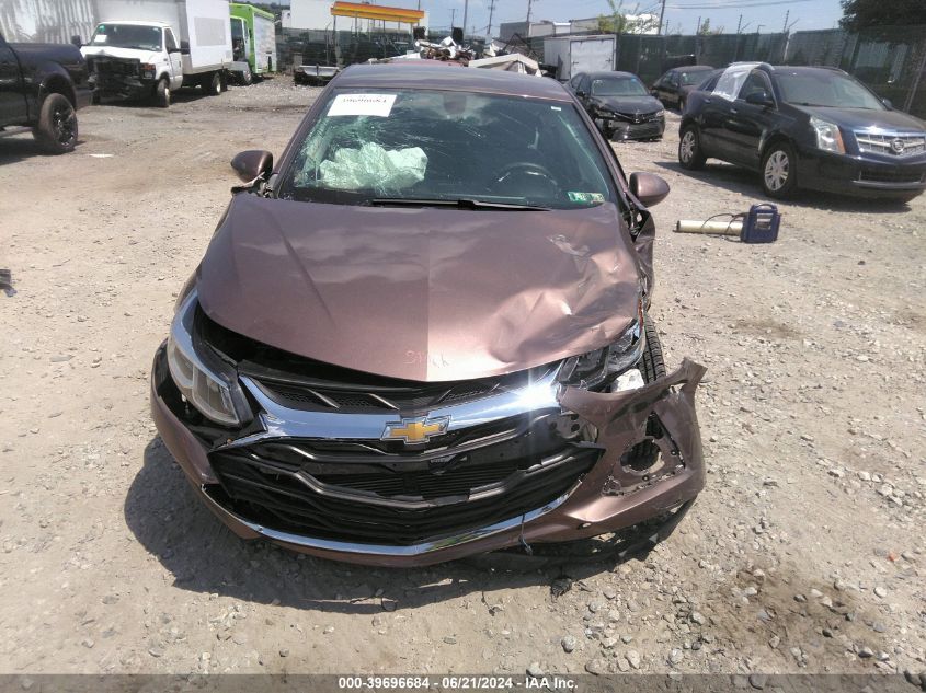 2019 Chevrolet Cruze Ls VIN: 1G1BC5SM1K7113309 Lot: 39696684