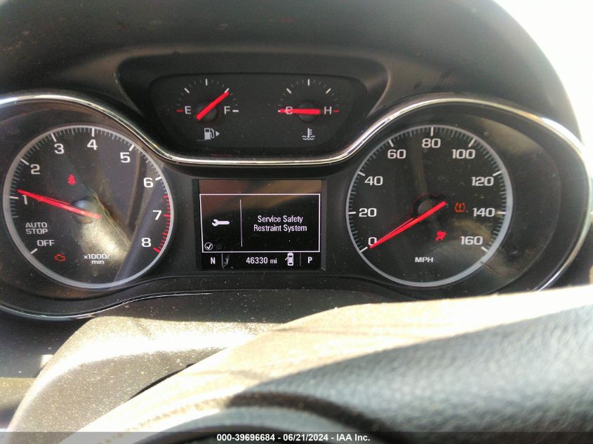 2019 Chevrolet Cruze Ls VIN: 1G1BC5SM1K7113309 Lot: 39696684