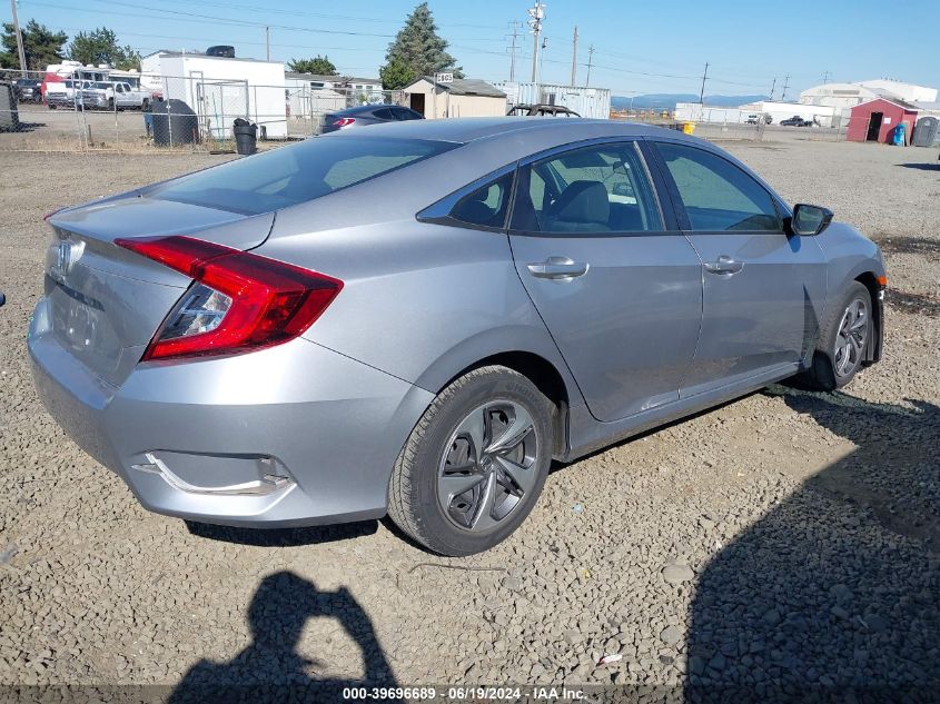 2020 Honda Civic Lx VIN: 2HGFC2F68LH510509 Lot: 39696689