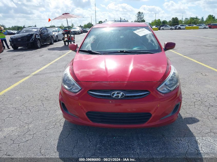 2017 Hyundai Accent Se VIN: KMHCT5AE9HU351145 Lot: 39696693