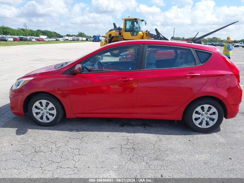 2017 Hyundai Accent Se VIN: KMHCT5AE9HU351145 Lot: 39696693