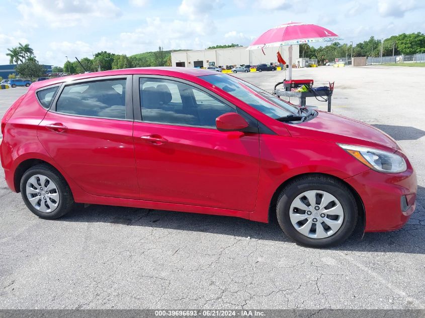 2017 Hyundai Accent Se VIN: KMHCT5AE9HU351145 Lot: 39696693