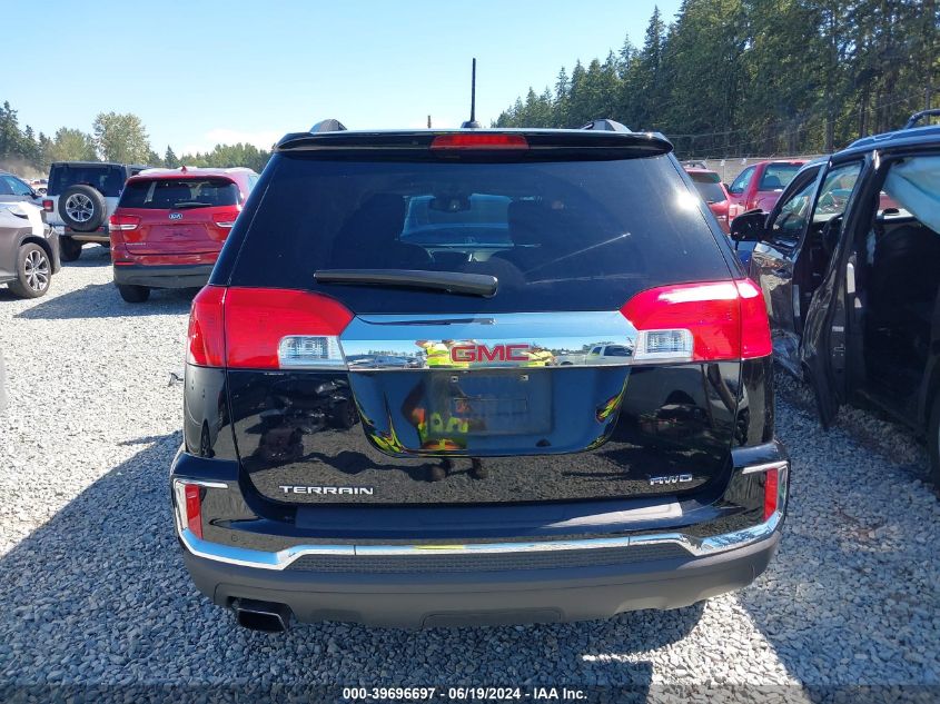 2017 GMC Terrain Slt VIN: 2GKFLUEK1H6255766 Lot: 39696697