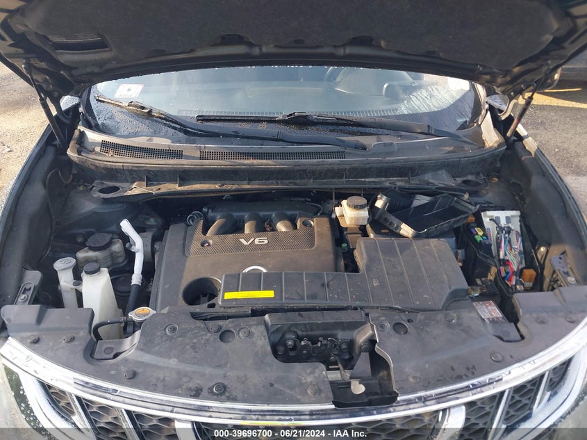 2011 Nissan Murano S VIN: JN8AZ1MW1BW154199 Lot: 39696700