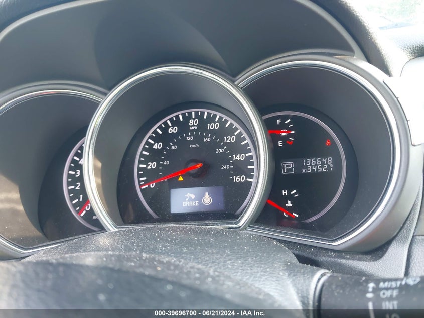 2011 Nissan Murano S VIN: JN8AZ1MW1BW154199 Lot: 39696700