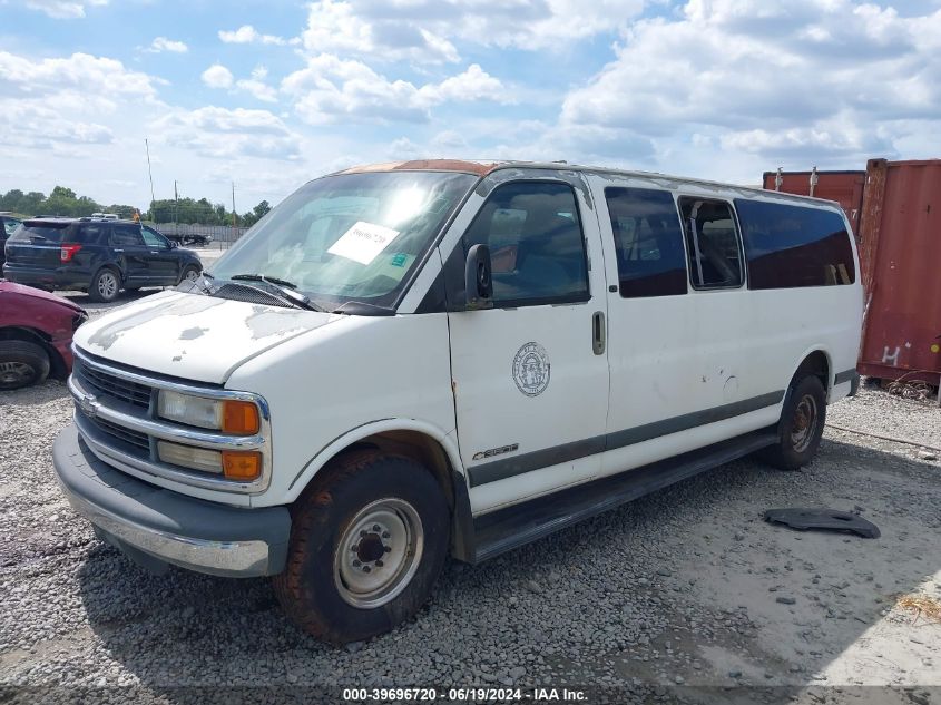 2000 Chevrolet Express VIN: 1GAHG39J6Y1128477 Lot: 39696720