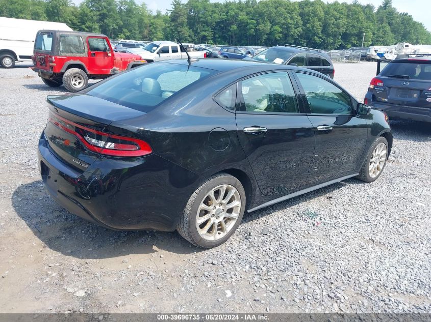 1C3CDFCB1GD593313 2016 Dodge Dart Limited