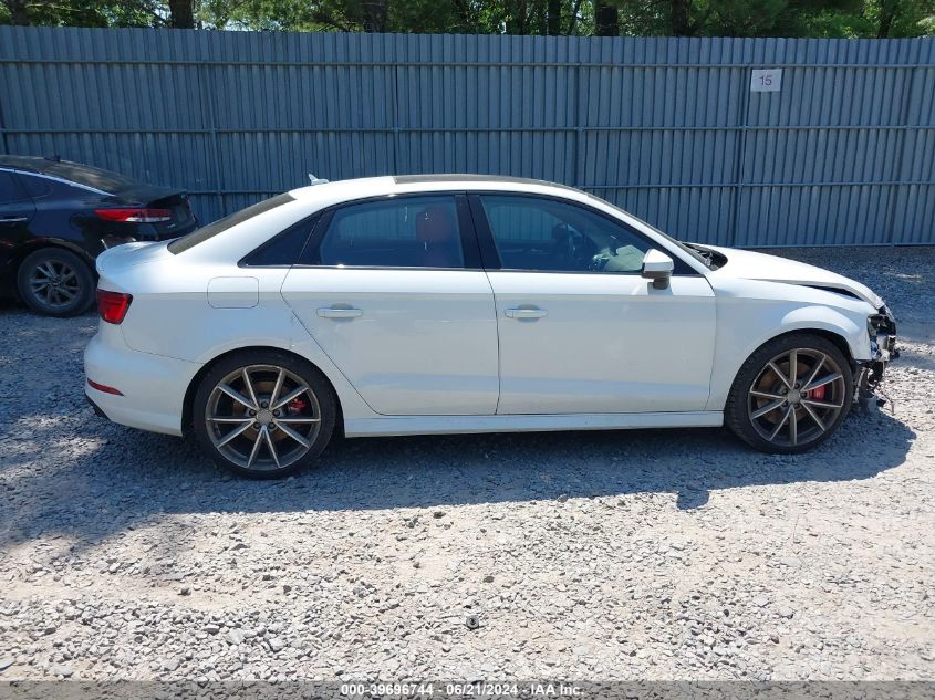 2018 Audi S3 2.0T Premium Plus/2.0T Tech Premium Plus VIN: WAUB1GFF8J1028101 Lot: 39696744