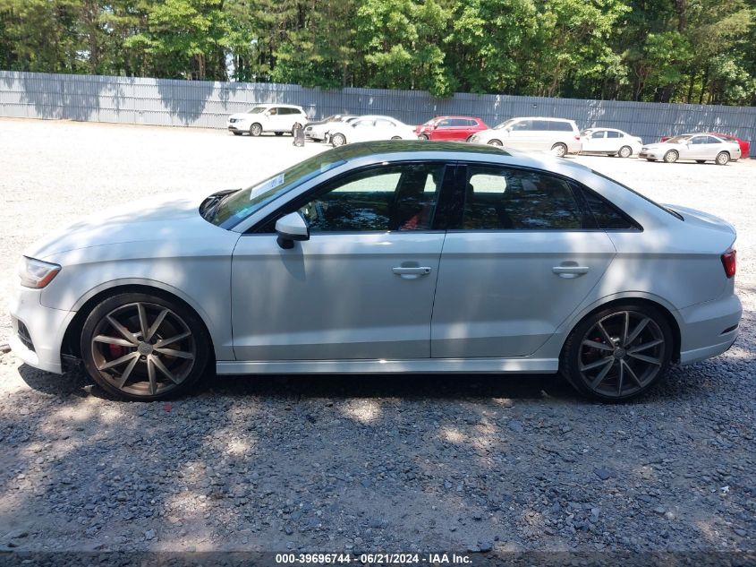 2018 Audi S3 2.0T Premium Plus/2.0T Tech Premium Plus VIN: WAUB1GFF8J1028101 Lot: 39696744