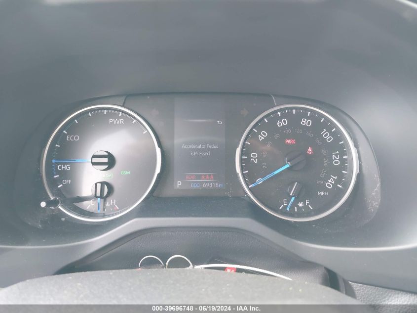 2022 Toyota Rav4 Hybrid Xle VIN: JTMRWRFV3ND155669 Lot: 39696748