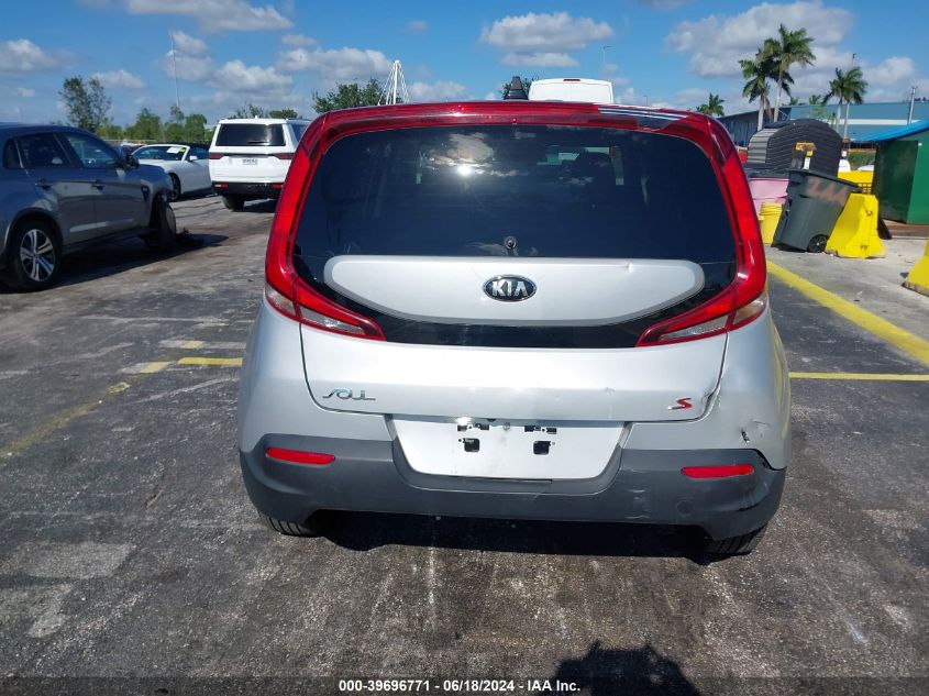 2020 Kia Soul S VIN: KNDJ23AUXL7007955 Lot: 39696771
