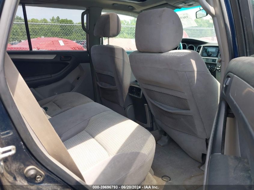 2005 Toyota 4Runner Sr5 V8 VIN: JTEBT14R858027174 Lot: 39696793