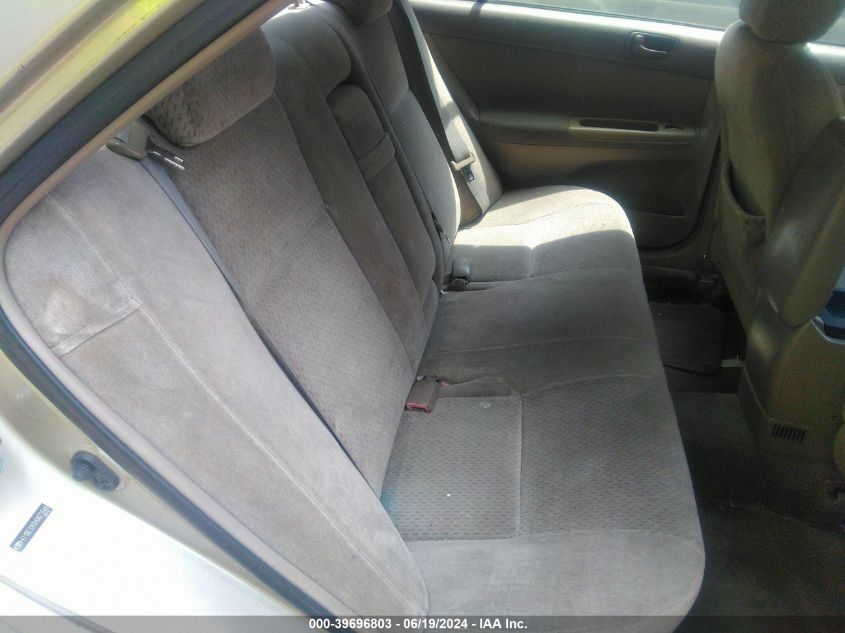 2004 Toyota Camry Le VIN: 4T1BE32KX4U873548 Lot: 39696803