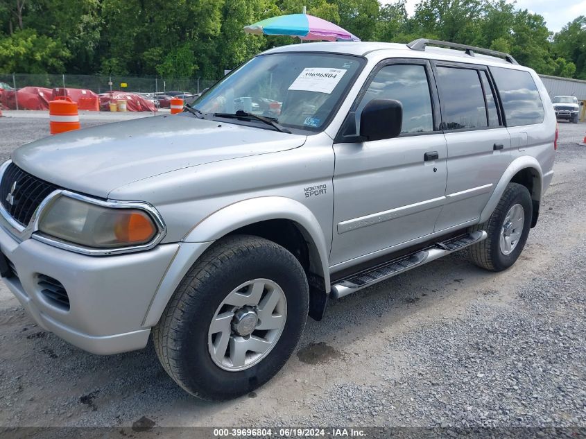 2003 Mitsubishi Montero Sport Xls VIN: JA4MT31R63J006272 Lot: 39696804