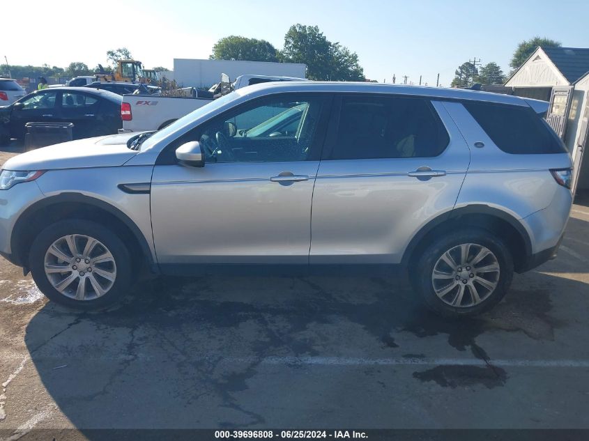 2016 Land Rover Discovery Sport Se VIN: SALCP2BG7GH612182 Lot: 39696808